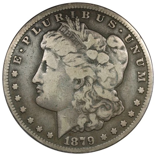 1879-CC Morgan Dollar F+ FINE Condition Circulated A3034