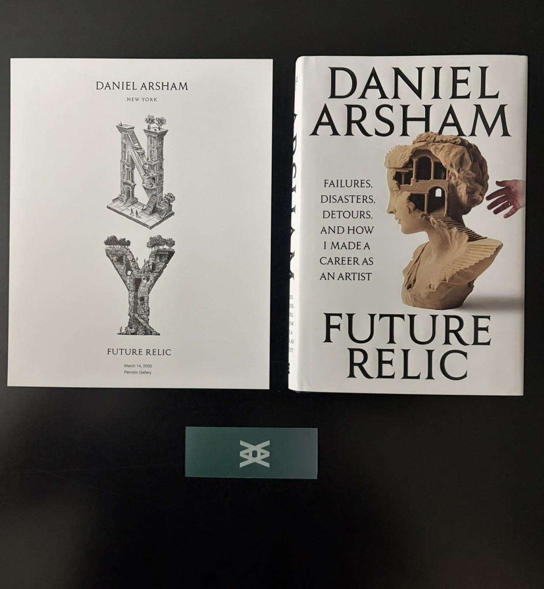 Daniele Arsham Future Relic 07 ダニエルアーシャム DANIEL ARSHAM FUTURE RELIC HARDCOVER BOOK & EXCLUSIVE NY EDITION