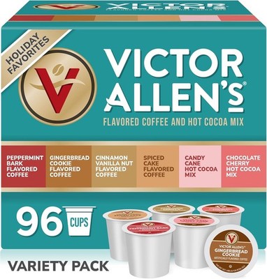 Holiday Favorites Coffee & Hot Cocoa Variety Pa,