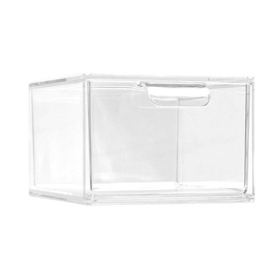 Stapelbarer Make-up Organizer und Aufbewahrung, Acryl Organizer, Klar Kunststoff3403