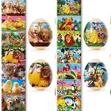 Set 2 Easter Egg Wraps for 7 Heat Shrink Sleeves Zveryata, Multiki