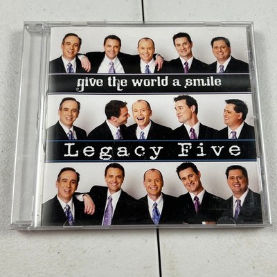 Legacy Five - Give The World A Smile CD 2010 Gospel Southern Gospel
