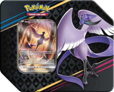 Crown Zenith Sealed Tin POKEMON TCG Galarian Articuno with 5 Booster Packs | eBay Crown Zenith Sealed Tin POKEMON TCG Galarian Articuno with 5 Booster Packs | eBay