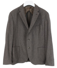 HACKETT Wool Dbl Faced Blazer Men's UK 52 Half Lined Notch Single Breasted