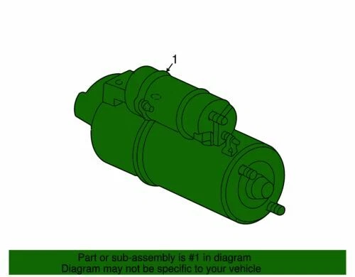 Arranque ligero genuino GM 1993-1996 Cadillac Chevrolet Pontiac Z28 10465143 Foto 2 de 3