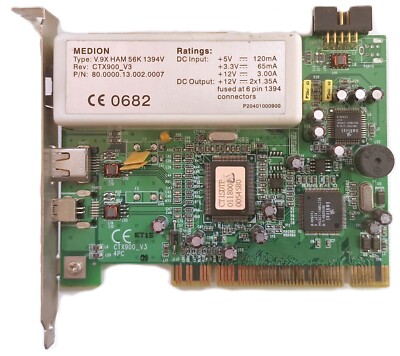 Medion CTX900 - Modem und 1394V Karte PCI