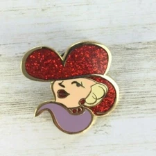 2004 Red Hat Lady Ladies Society Chic Whimsy Glitter Pin 