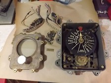 US NAVY HENSCHEL BRASS TELEGRAPH RECEIVER AX-141 60 CYCLES WITH EXTRAS  RARE