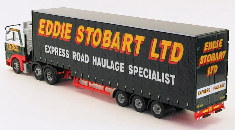 Corgi 1/50 Scale CC13405 - MAN TGA XL Curtainside Step Frame Curtainside Stobart - Image 2 of 4