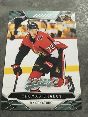 Thomas Chabot Senators 2019-20 Upper Deck MVP #76