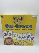 Brain Quest Sea-Quence University Games- NEW SEALED Free Ship -Grades 1 2