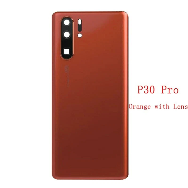 Cubierta de la Caja de la Batería Puerta Trasera Lente de la Cámara Trasera Para Huawei P30 Pro P30 Reemplazo Foto 4 de 4