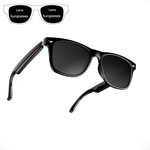 Smart Glasses,Remote Camera & Bluetooth Sunglasses Open Ear Speaker Headphone - Picture 2 of 21