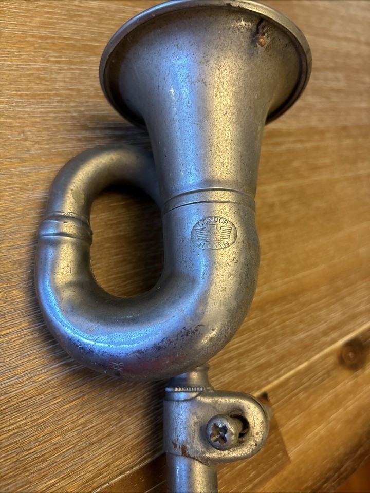 Condor Vintage Antique Curled Bicycle Horn eBay