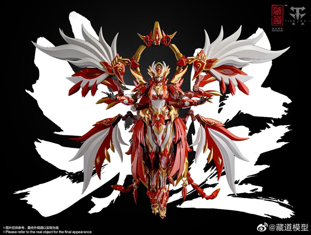 CangDao CD-03 Vermilion Bird 1/72 Metal Build Style Action CangDao CD-03 Vermilion Bird 1/72 Metal Build Style Action
