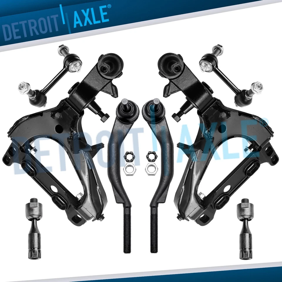 Brand New 8pc Complete Front Suspension Kit for Chevy Trailblazer and GMC Envoy - Image 2 of 4