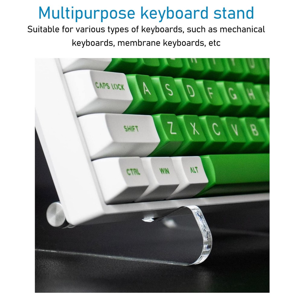 Mechanical Keyboard Storage Stand Multipurpose Detachable Transparent Acrylic
