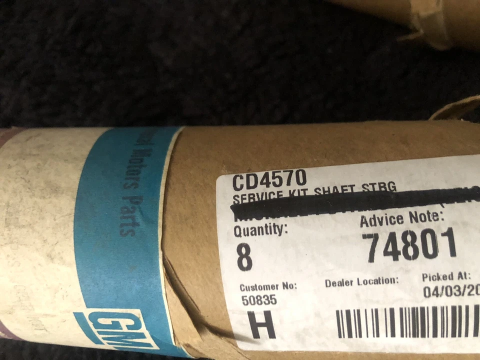 Rolls-Royce Silver Shadow Corniche 1968-75 eje oscilante dirección CD4570 NOS OEM Foto 2 de 4