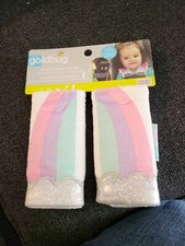 On The Goldbug Plush Strap Seatbelt Covers Cute  Comfy unicorn set