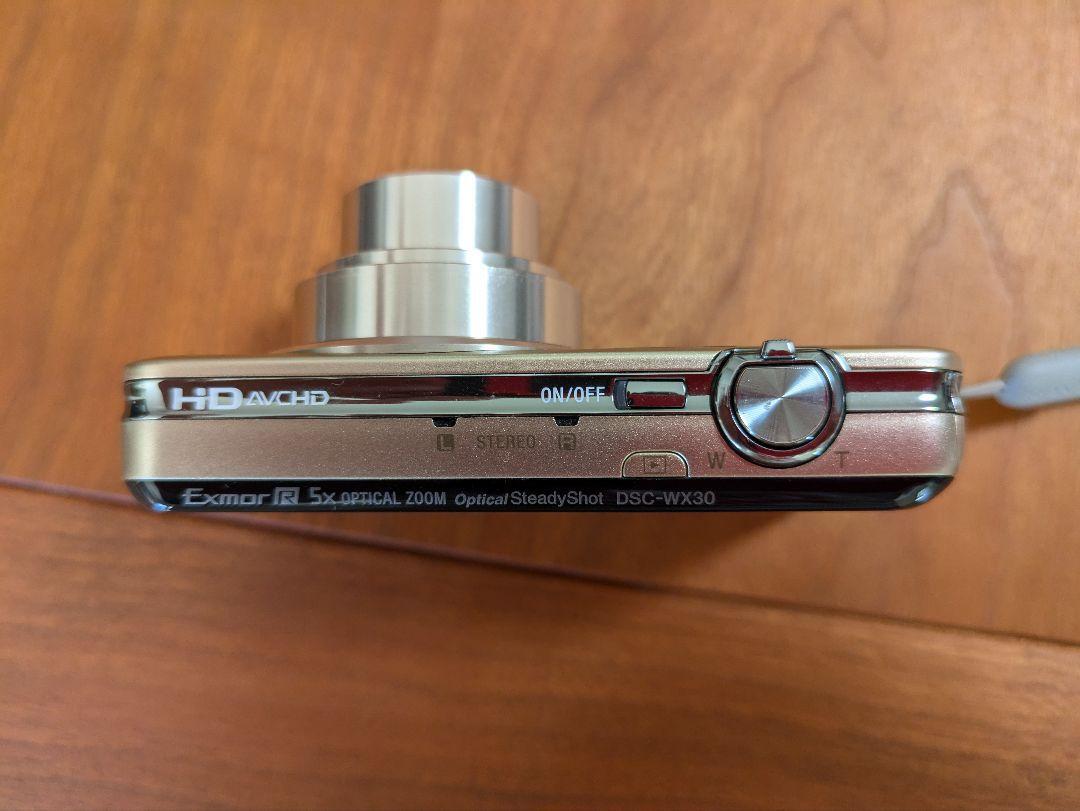 SONY Cyber-shot DSC-WX30 ゴールド SONY Cyber-Shot DSC-WX30 Gold Digital Camera Photo Japanese