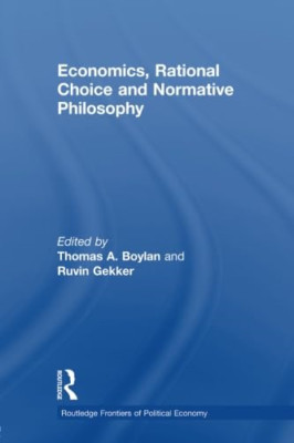 Economics, Rational Choice and Normative Philosophy (Ro - Paperback / softback N