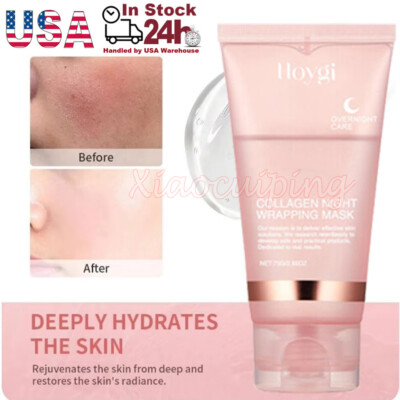 75g Anti-Aging Collagen Wrapping Mask Renewal Night Care Nourishing Mask Cream