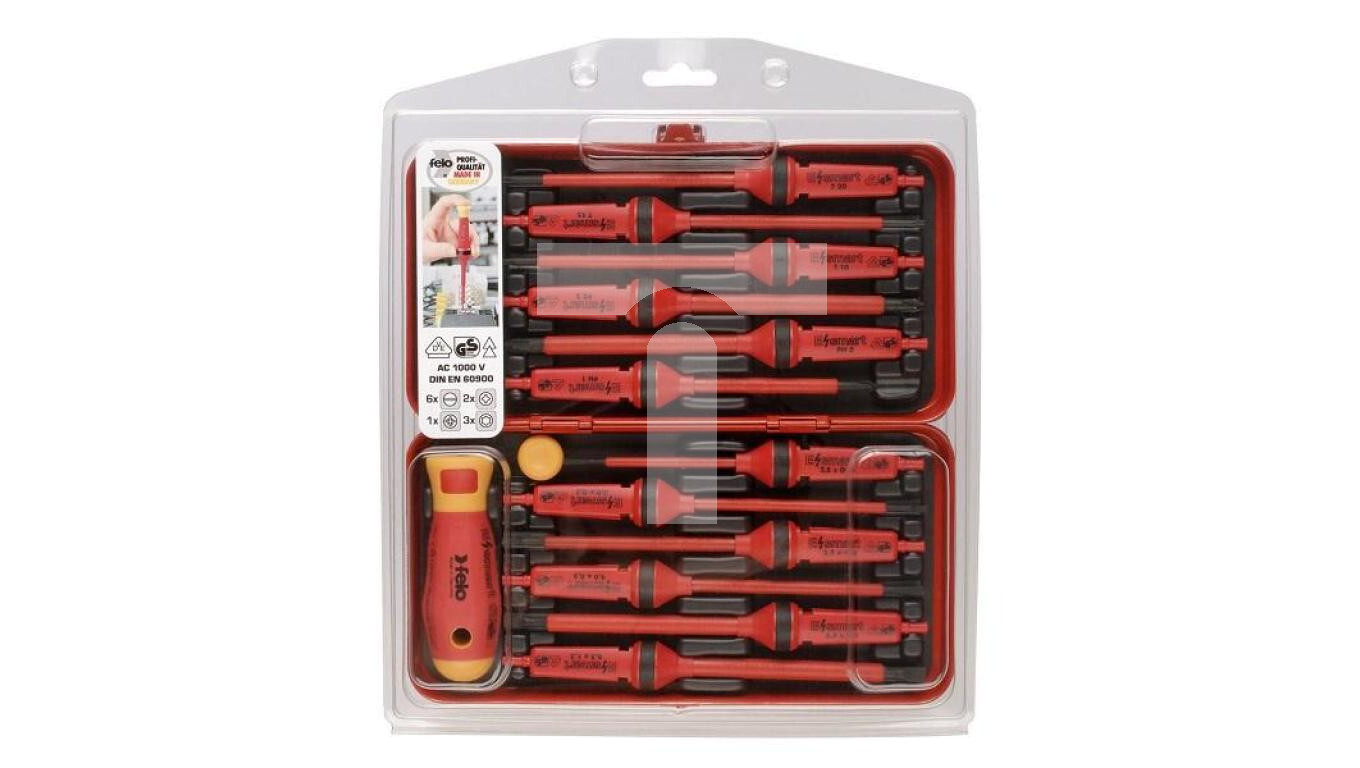 FELO screwdriver set - E-SMART 6391301 /14 pcs./ /T2UK