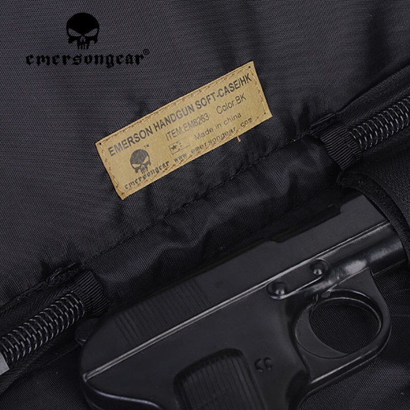 Emersongear Hand Soft-Case Portable Bag Pouch Paintball Hunting Nylon BK