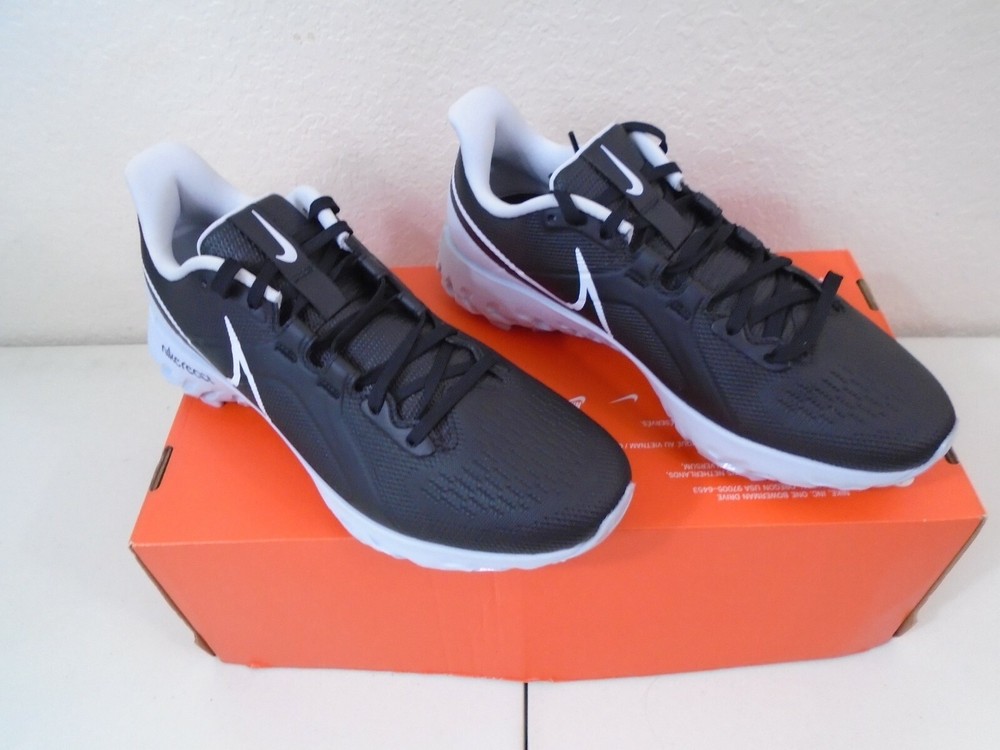 Nike React Infinity Pro Golf Shoes Men Size 9.5 Black Platinum CT6620-004 New