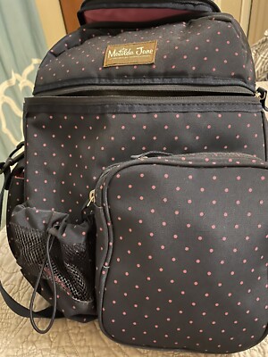 Matilda Jane Summer‎ Fun Cooler Navy Thermo Padded Backpack New Matilda Jane Summer Fun Padded Backpack Thermo Cooler  main image 2