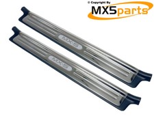 MX5 Stainless Door Sill Protector Scuff Plates Genuine Mazda MX-5 Mk2 NB 1998>05