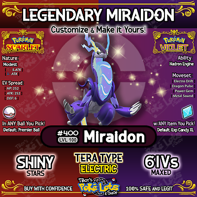 Koraidon Miraidon 💥 Legendary Paradox Duo 💥 Pokemon Scarlet