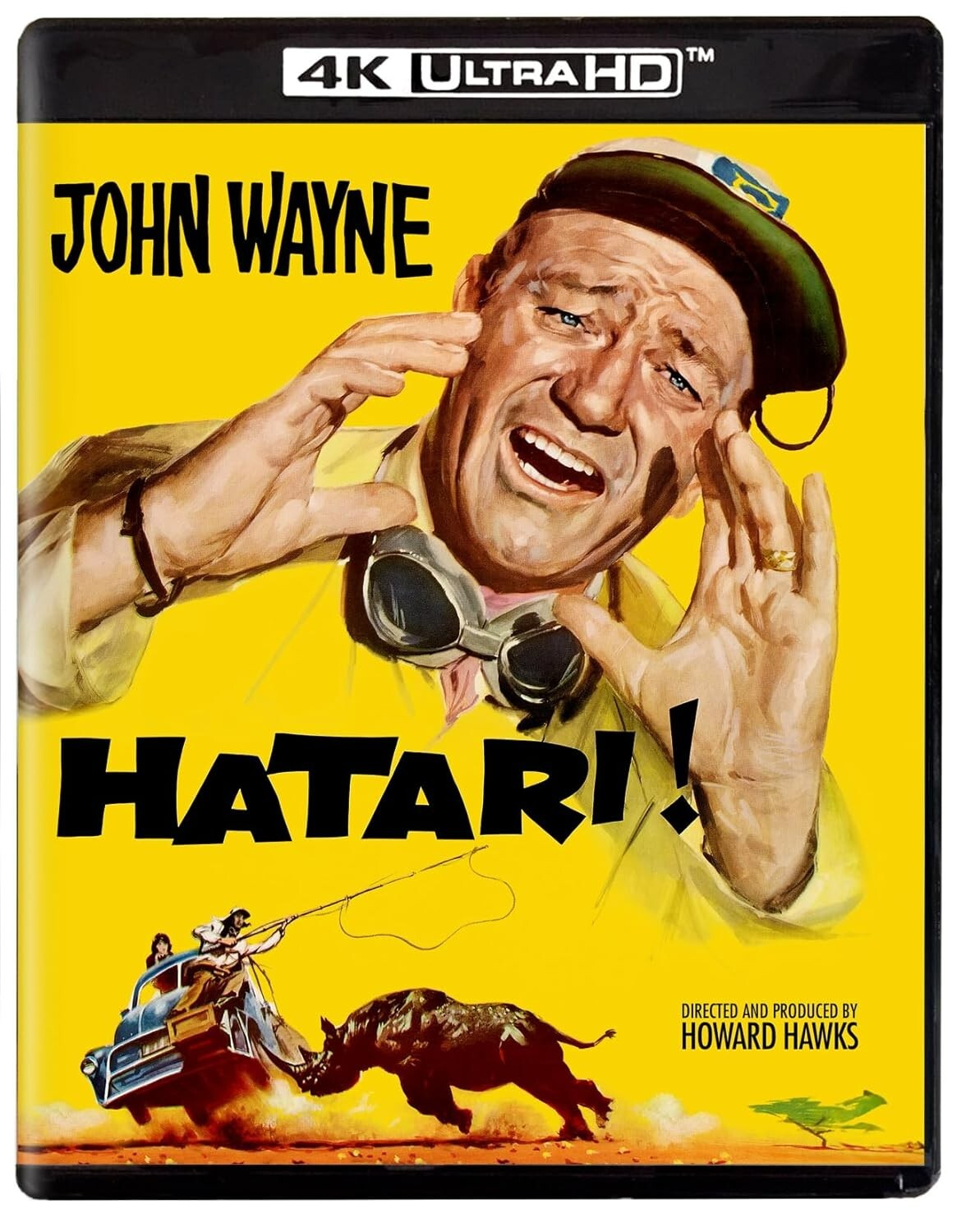 Hatari! (1962) - 4K UHD Blu-ray - New & Sealed - John Wayne, Howard Hawks