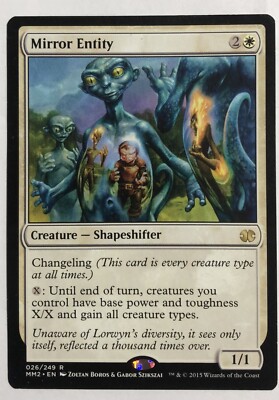 MTG - Entità Riflettente / Mirror Entity - MM2 Modern Master 2015 ENG (EX)