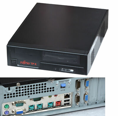 COMPUTER MIT WINDOWS 98 MIT 2x RS-232 POWERED USB 80 GB IDE HDD 512MB DVD-R FS_4