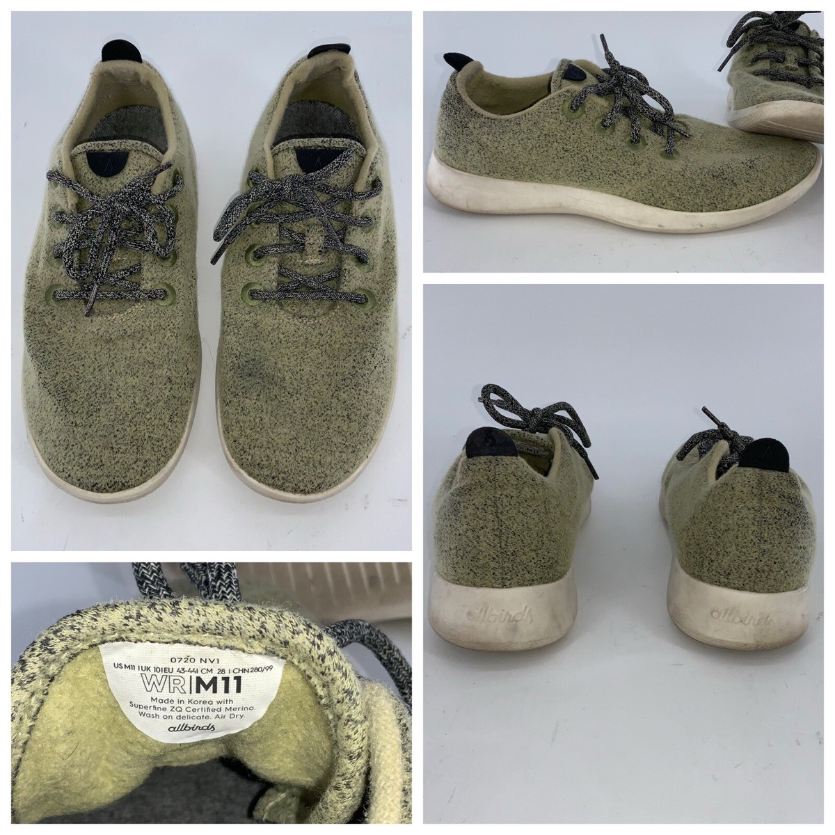 Allbirds Wool Runner Shoes Size 11 Men display picture 3