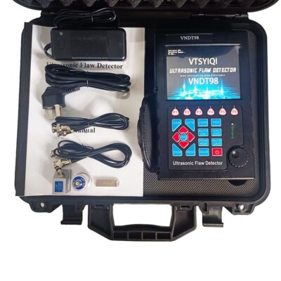 Digital UT Flaw Detector with B Scanning 0-9999mm 0.2~20MHz Touch Screen