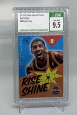 2012-13 Panini Past And Present Rise N Shine Kyrie Irving RC #99 CSG 9.5 C19