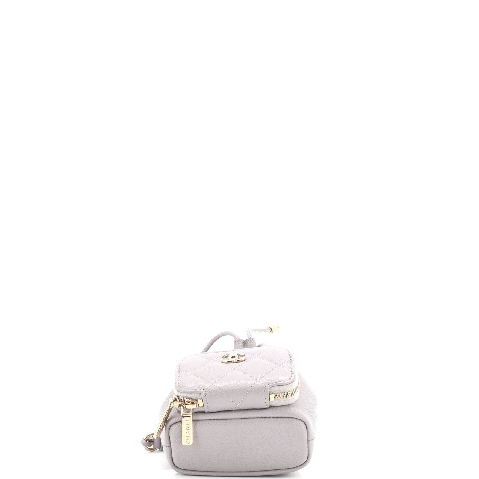 Chanel Business Affinity Drawstring Bucket Bag Qu… - image 4