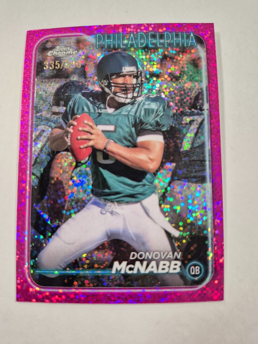 2024 Topps Chrome Football Magenta Speckle Refractor #/399 DONOVAN