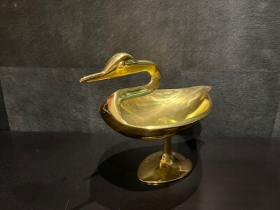 Jonathan Adler Bird Bowl Large Messing, Schwan Schale