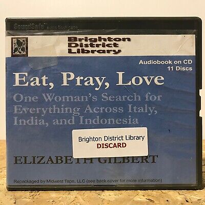 eat pray love audiobook cover eat pray love audiobook cover