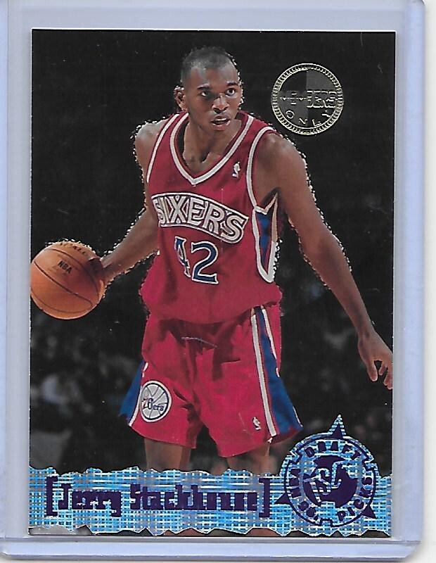 1995-96 Stadium Club Members Only rookie JERRY STACKHOUSE #329 76ERS