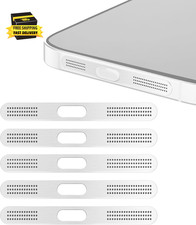 for Iphone 15/16 Pro Max Accessories, 5 PCS Cell Phone Speaker Anti-Dust Plugs,