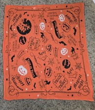 Vintage Halloween handkerchief/bandana