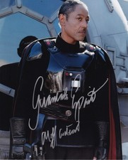 GIANCARLO ESPOSITO signed Autogramm 20x25cm STAR WARS MANDO in Person autograph