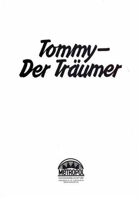 Tommy - Der Träumer - Ned Beatty - Nicola Cavendish - Brian Dooley - Presseheft