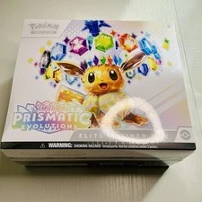 Pokemon TCG: Prismatic Evolutions Elite Trainer Box (ETB) – New / Factory Sealed