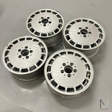 Mercedes-Benz W124 Alufelgen Satz 15-Loch Gullideckel 6,5x15 ET48 Mercedes-Benz W124 Alufelgen Satz 15-Loch Gullideckel 6,5x15 ET48