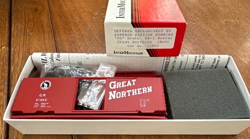 Intermountain HO Kit Express Station 40’ PS-1 Box Car Great Northern #21965 NY | Zustand: New